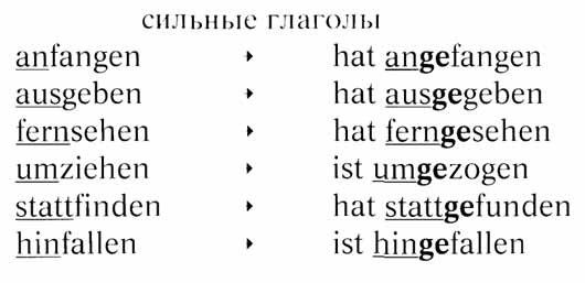 Немецкие глаголы