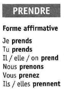 Глаголы 3 группы французский